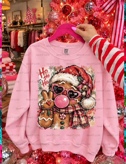 Christmas, Gingerbread,  DTF Transfer