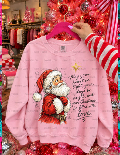 Santa, Star, DTF Transfer