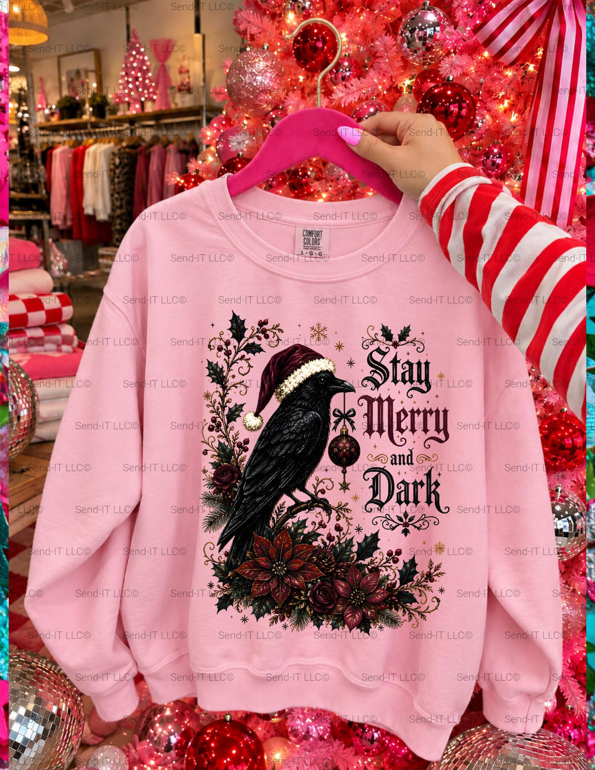 Merry & Dark, DTF Transfer