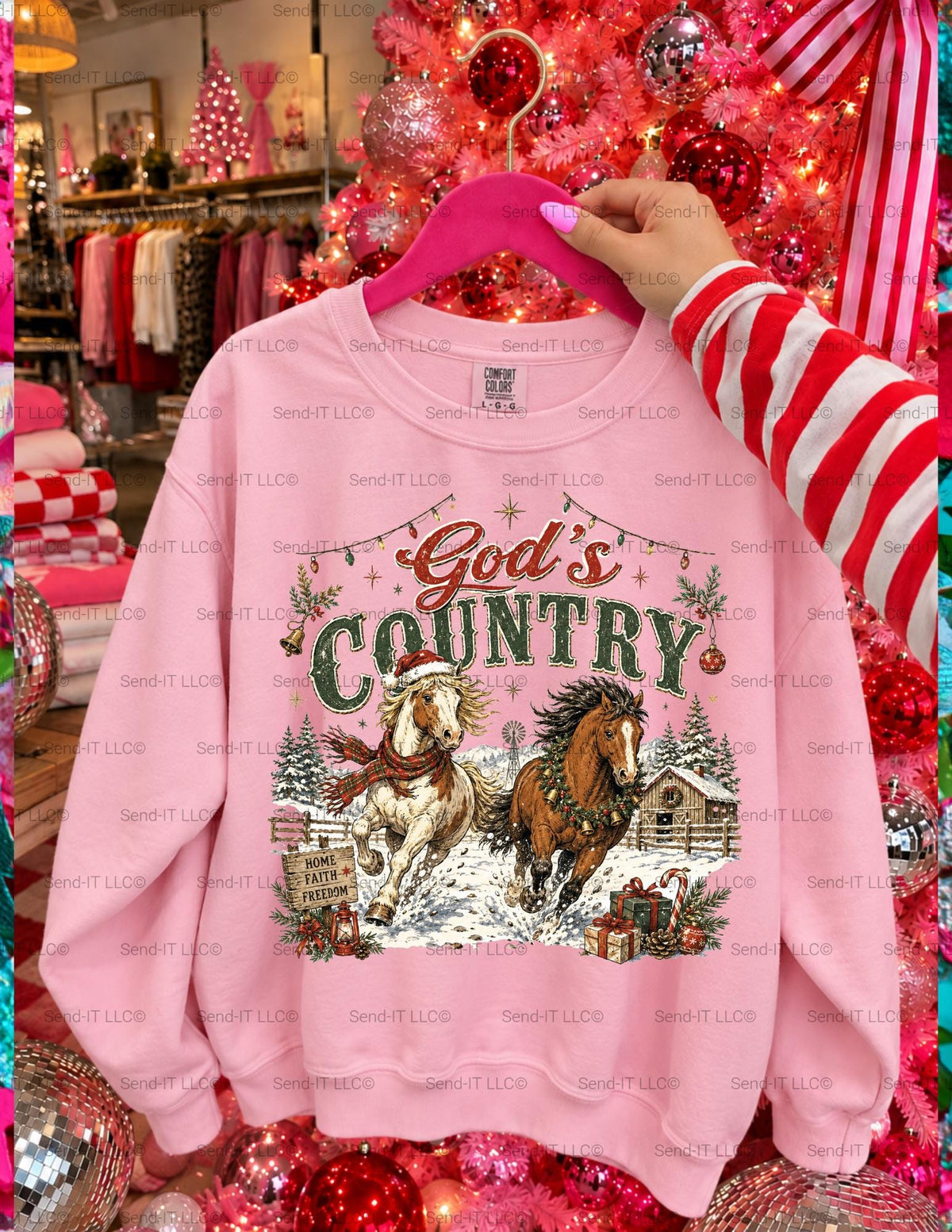 God's Country, DTF Transfer