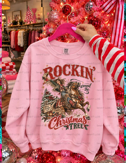 Rocking, Christmas, DTF Transfer