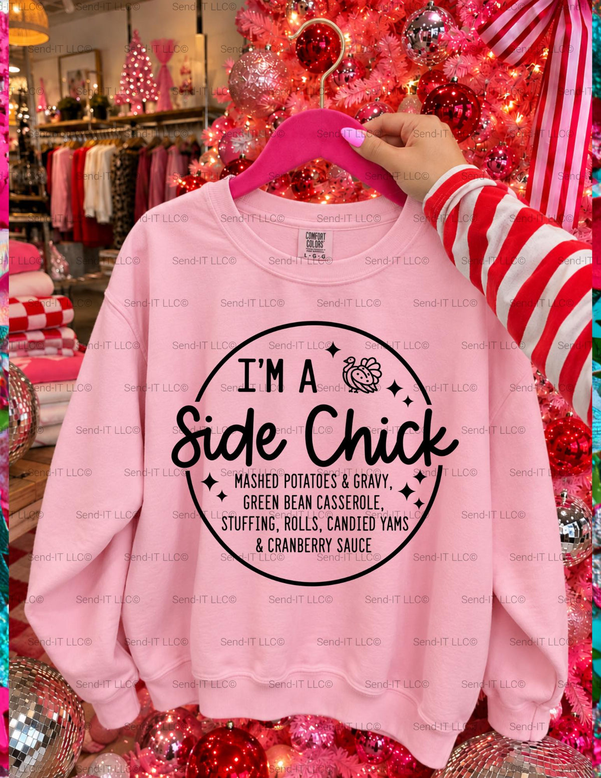 Side Chick, DTF Transfer