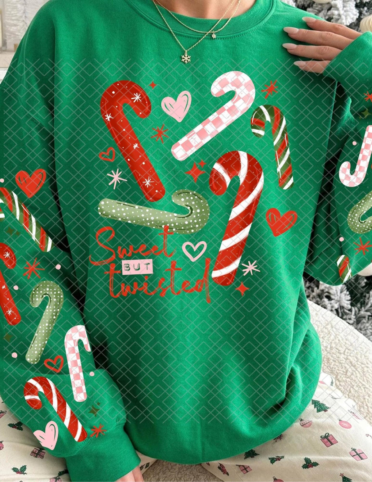 Sweet But Twisted, DTF Transfer