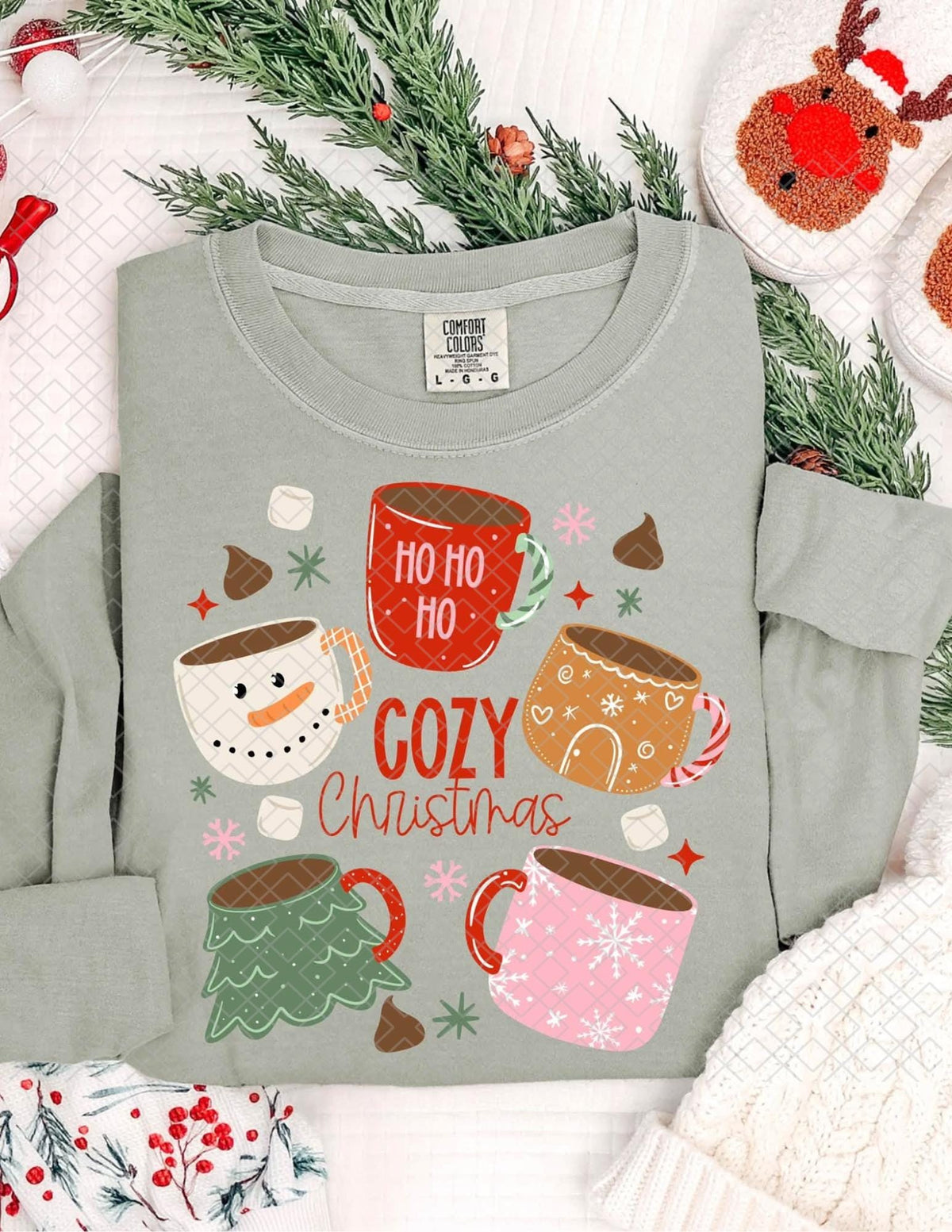 Cozy Christmas, DTF Transfer