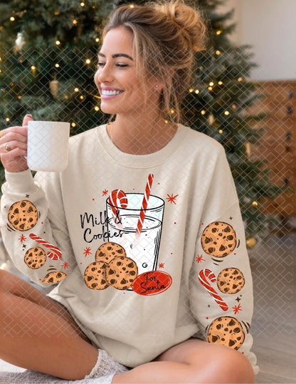 Milk & Cookies, DTF Transfer