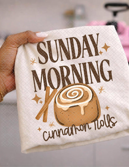 Cinnamon Rolls, DTF Transfer