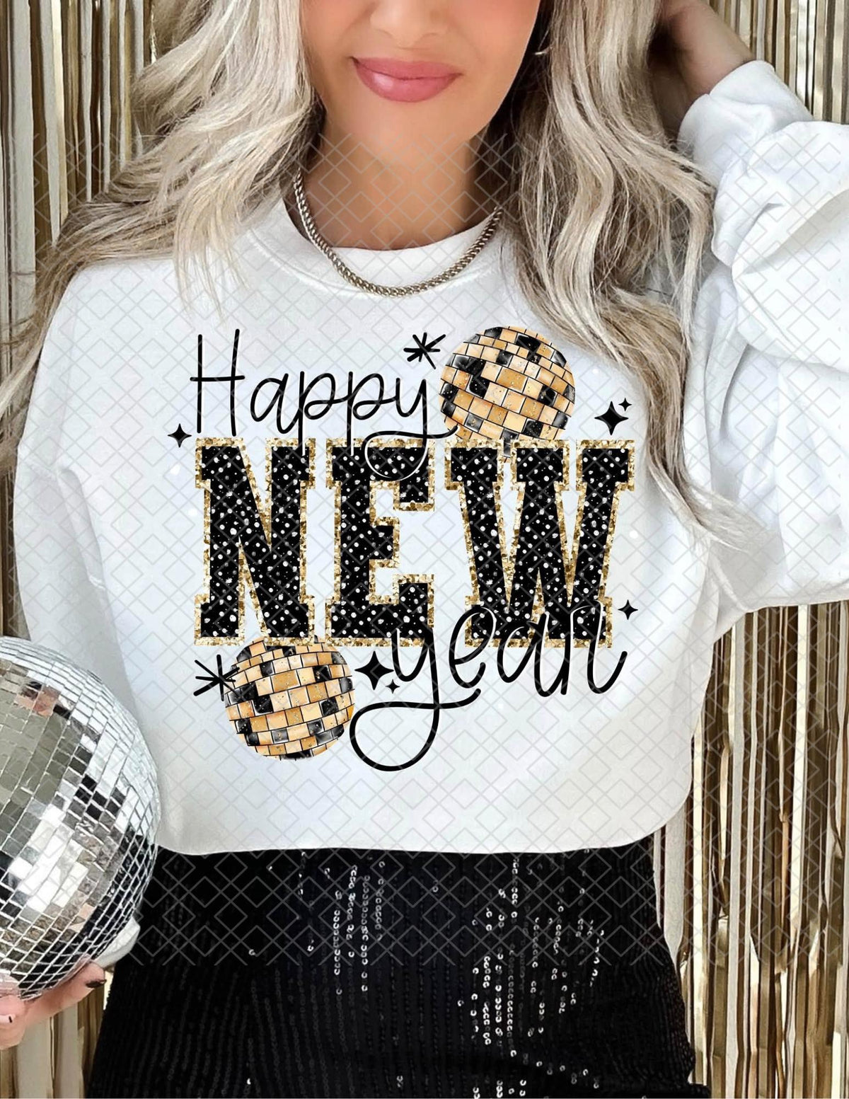 Happy New Year, DTF Transfer