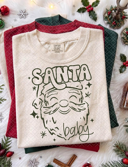 Santa Baby, DTF Transfer