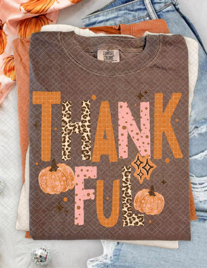Thankful, DTF Transfer