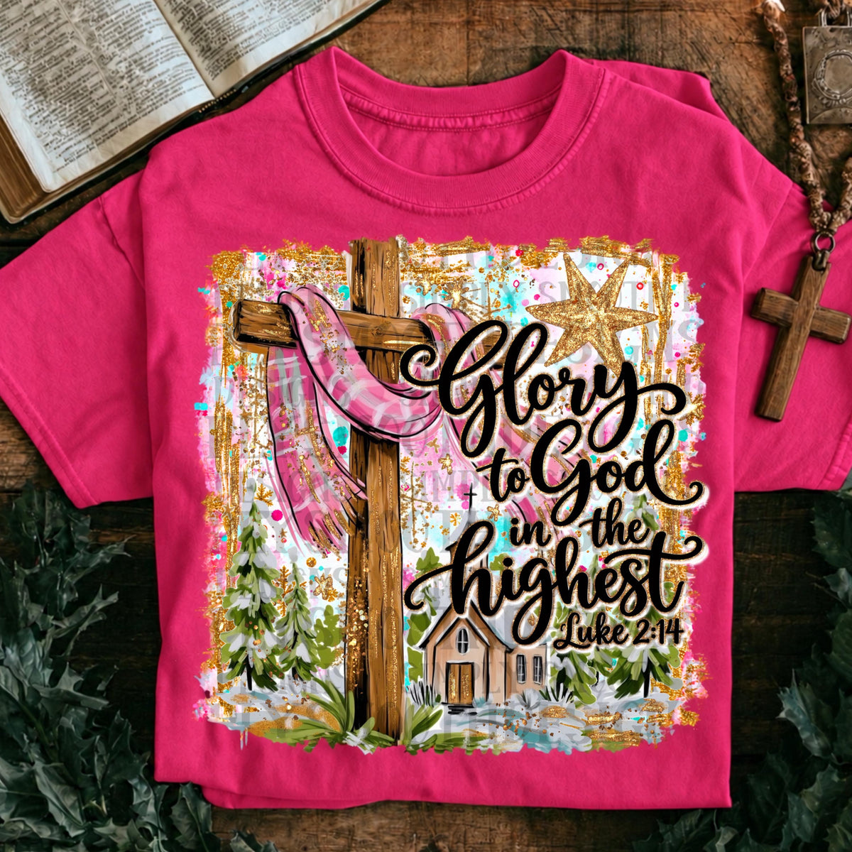 Glory To God, DTF Transfer