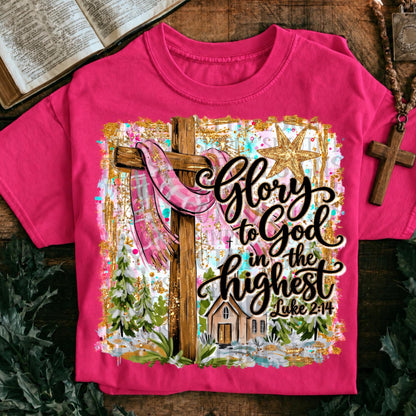 Glory To God, DTF Transfer