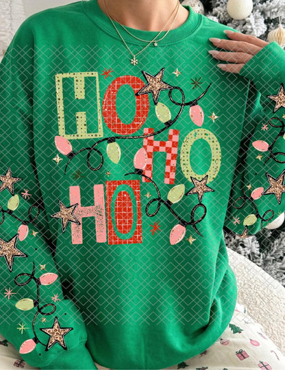 Ho-Ho, Pastel, Christmas, DTF Transfer