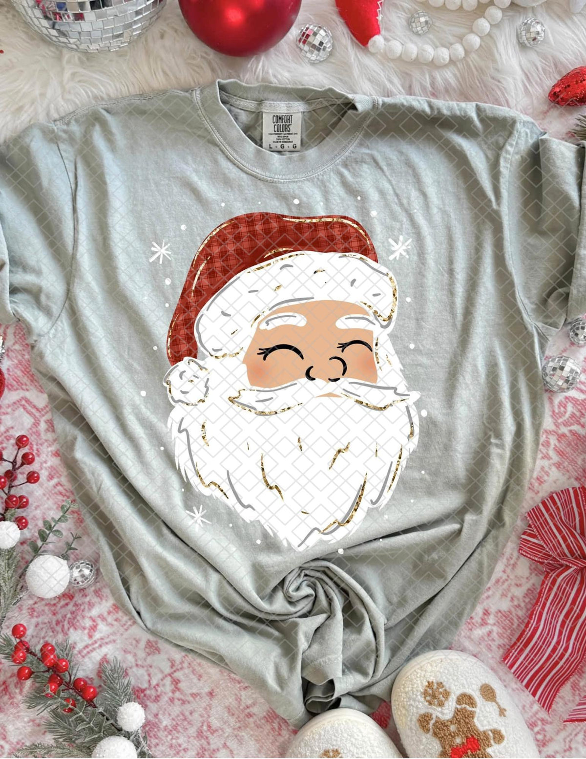 Santa, DTF Transfer