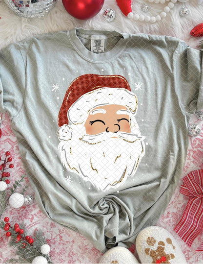 Santa, DTF Transfer