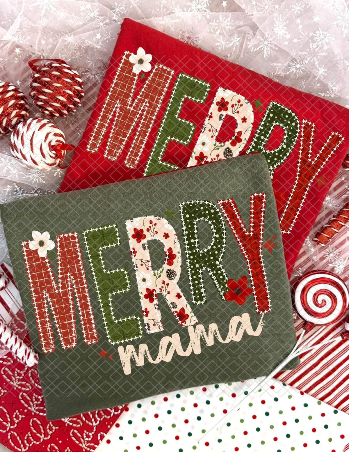 Merry Mini, DTF Transfer