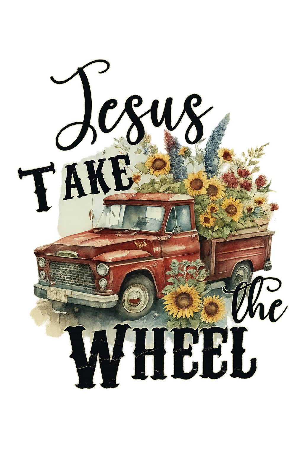 Jesus take the wheel