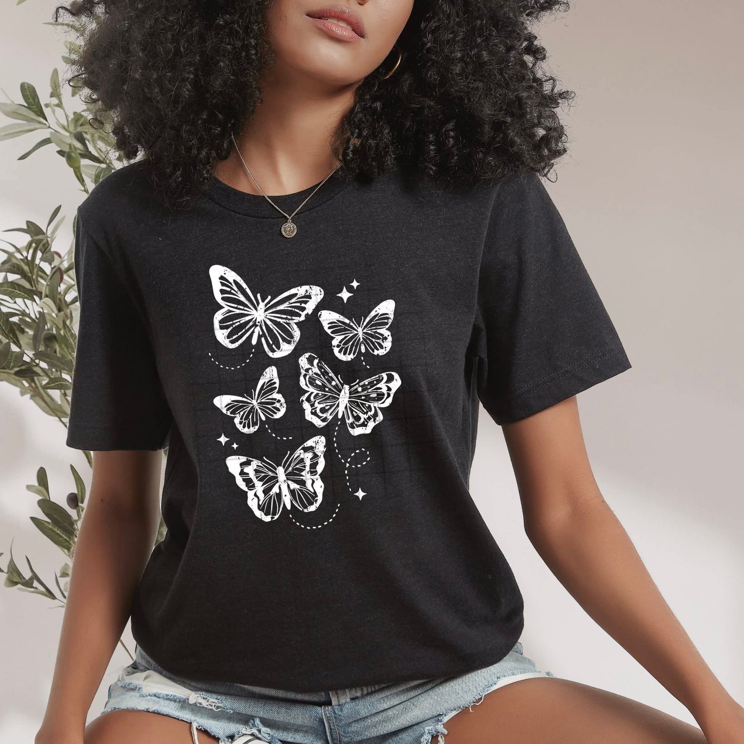 Butterflies (white)
