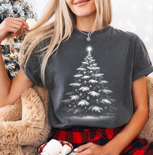 Christmas Tree Half tone